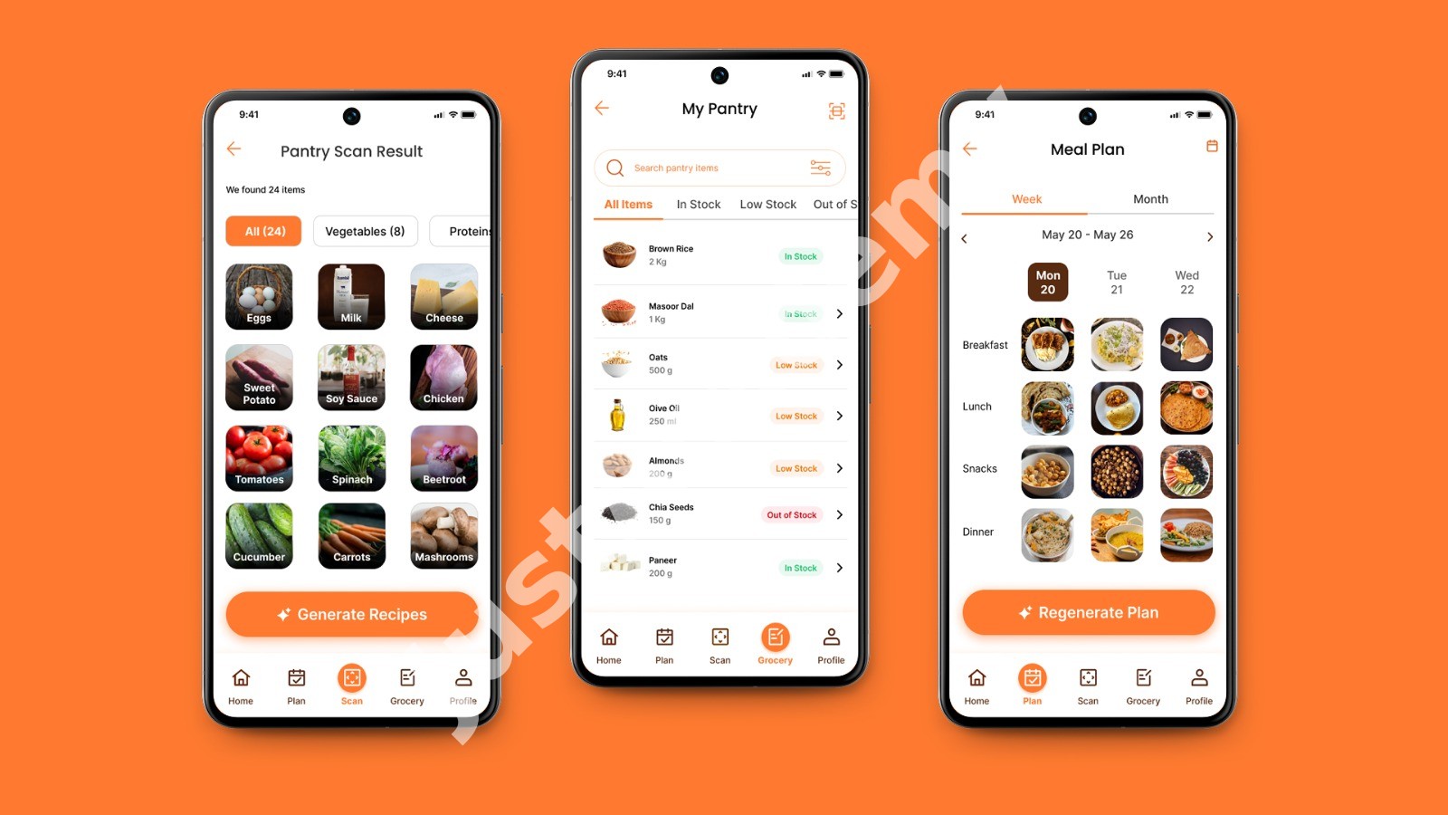 Plan and Plate – Food App UI/UX Design screenshot 4